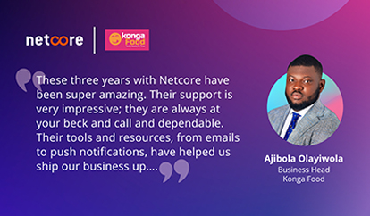 Konga food testimonial Ajibola