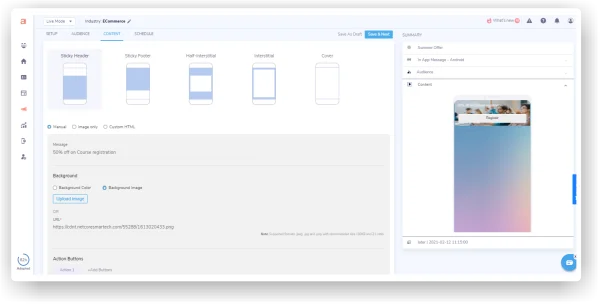 Build campaigns at speed and scale