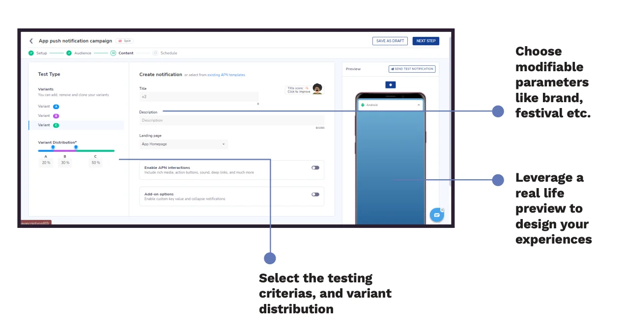 Holiday personalization based on demographics