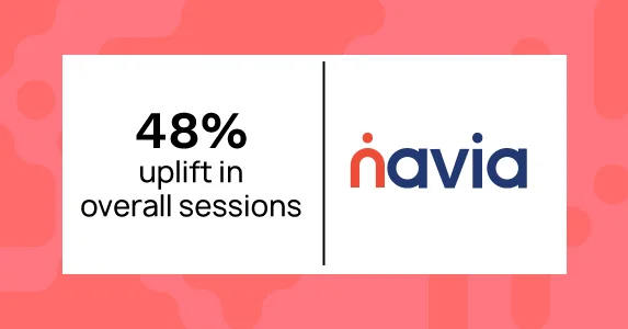 Navia boosts app sessions by 48% and increases app session time by 2X using Gamification