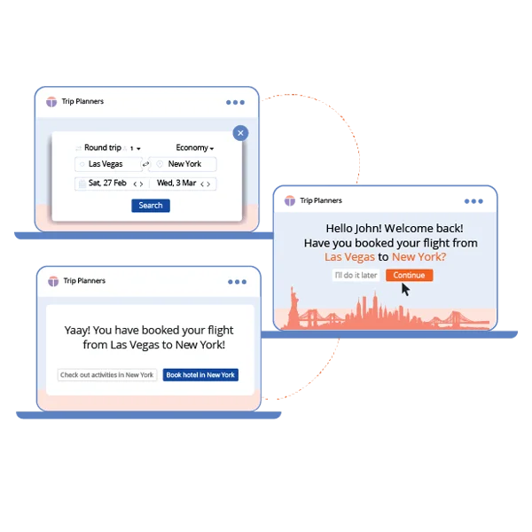 Personalize banner across multiple web pages - Netcore Cloud